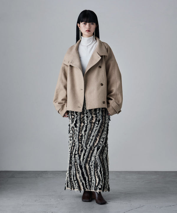 {"color":"\u30d9\u30fc\u30b8\u30e5","info":"model\uff1aH163cm size\uff1aM"}