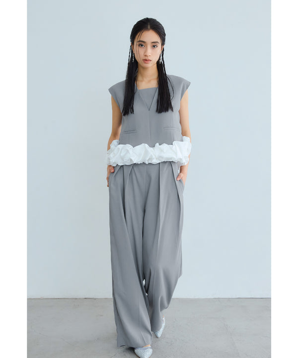 {"color":"\u30b0\u30ec\u30fc","info":"model\uff1aH165cm size\uff1aM"}