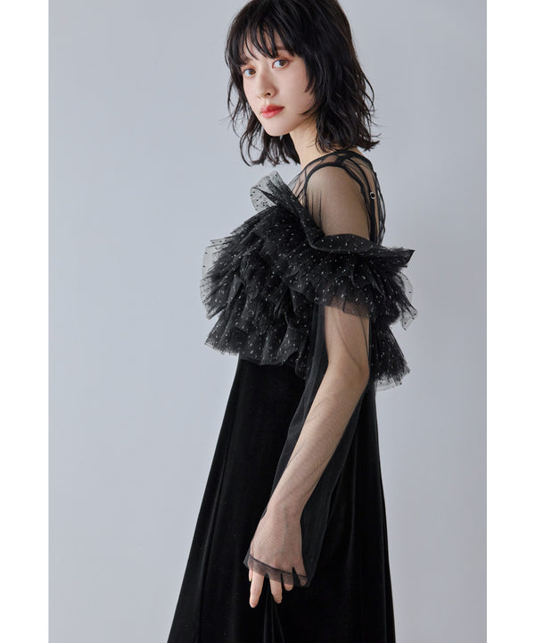 {"color":"\u30d6\u30e9\u30c3\u30af\u00d7\u30b7\u30eb\u30d0\u30fc","info":"model\uff1aH166cm size\uff1aM"}