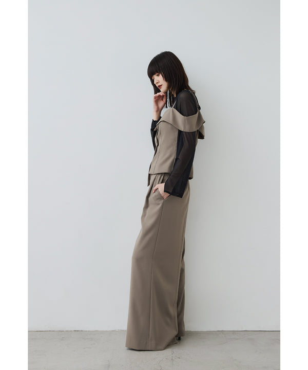 {"color":"\u30e9\u30a4\u30c8\u30d6\u30e9\u30a6\u30f3","info":"model\uff1aH166cm size\uff1aM"}