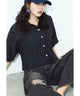 {"color":"\u30d6\u30e9\u30c3\u30af","info":"model\uff1aH157cm size\uff1aM"}