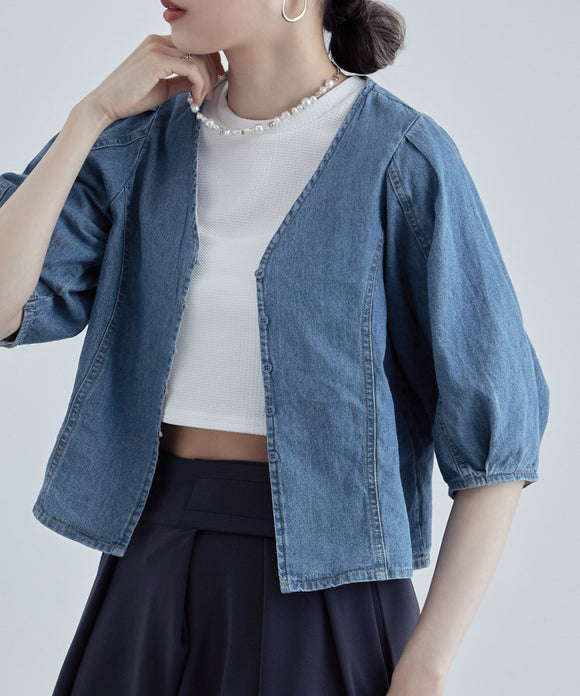 {"color":"\u30e9\u30a4\u30c8\u30d6\u30eb\u30fc","info":"model\uff1aH170cm size\uff1aM"}
