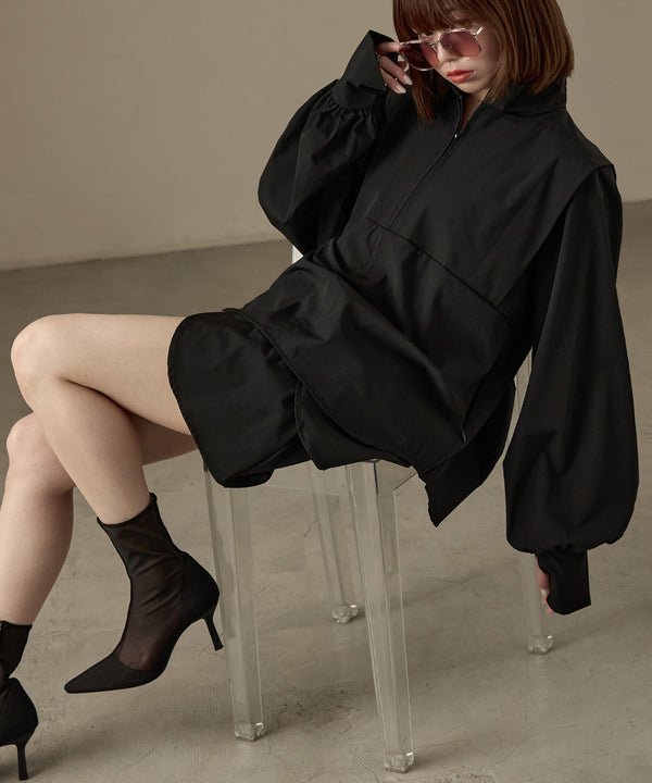 {"color":"\u30d6\u30e9\u30c3\u30af","info":"model\uff1aH158cm size\uff1aM"}