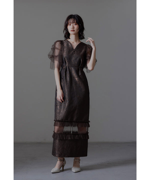 {"color":"\u30d6\u30e9\u30a6\u30f3","info":"model\uff1aH166cm size\uff1aM"}