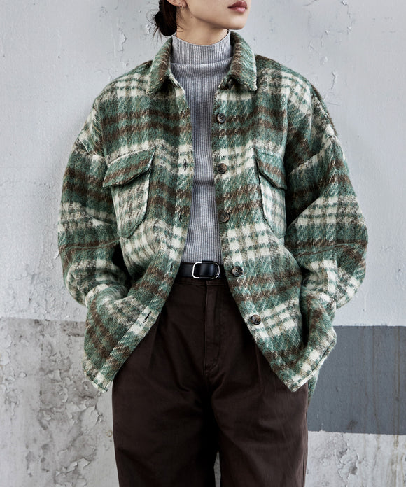 {"color":"\u30d6\u30e9\u30a6\u30f3","info":"model\uff1aH166cm size\uff1aM"}