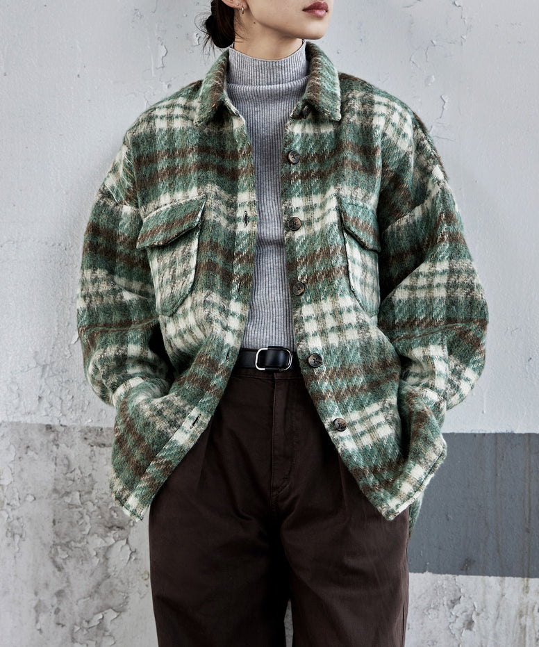 {"color":"\u30d6\u30e9\u30a6\u30f3","info":"model\uff1aH166cm size\uff1aM"}