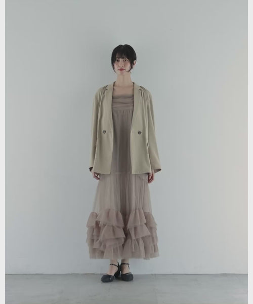 {"color":"\u30d9\u30fc\u30b8\u30e5","info":"model\uff1aH166cm size\uff1aM"}