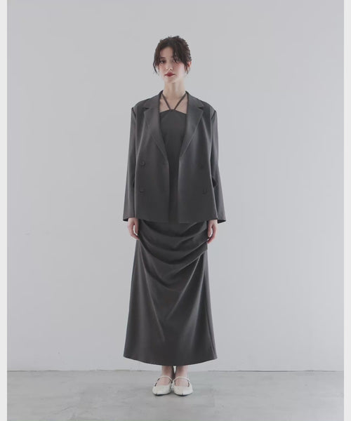 {"color":"\u30d6\u30e9\u30a6\u30f3","info":"model\uff1aH166cm size\uff1aM"}