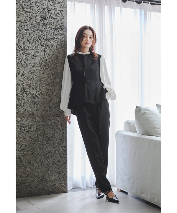 {"color":"\u30d6\u30e9\u30c3\u30af","info":"model\uff1aH165cm size\uff1aM"}