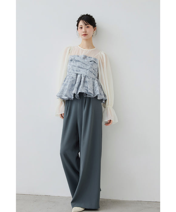 {"color":"\u30e9\u30a4\u30c8\u30b0\u30ec\u30fc","info":"model\uff1aH166cm size\uff1aM"}
