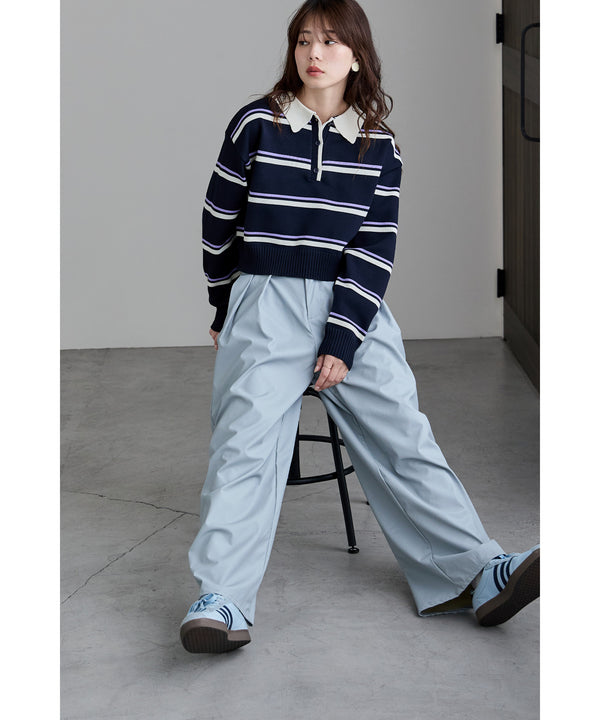 {"color":"\u30cd\u30a4\u30d3\u30fc","info":"model\uff1aH166cm size\uff1aF"}