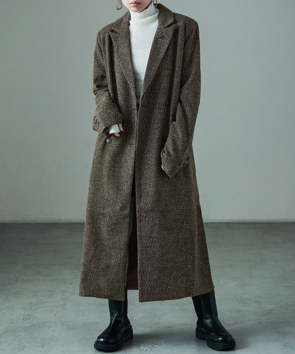 {"color":"\u30d6\u30e9\u30a6\u30f3","info":"model\uff1aH158cm size\uff1aM"}