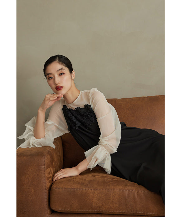 {"color":"\u30a2\u30a4\u30dc\u30ea\u30fc\u00d7\u30d6\u30e9\u30c3\u30af","info":"model\uff1aH166cm size\uff1aM"}