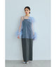 {"color":"\u30e9\u30a4\u30c8\u30d6\u30eb\u30fc","info":"model\uff1aH165cm size\uff1aM"}