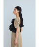 {"color":"\u30d9\u30fc\u30b8\u30e5","info":"model\uff1aH165cm size\uff1aM"}