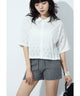 {"color":"\u30aa\u30d5\u30db\u30ef\u30a4\u30c8","info":"model\uff1aH157cm size\uff1aM"}