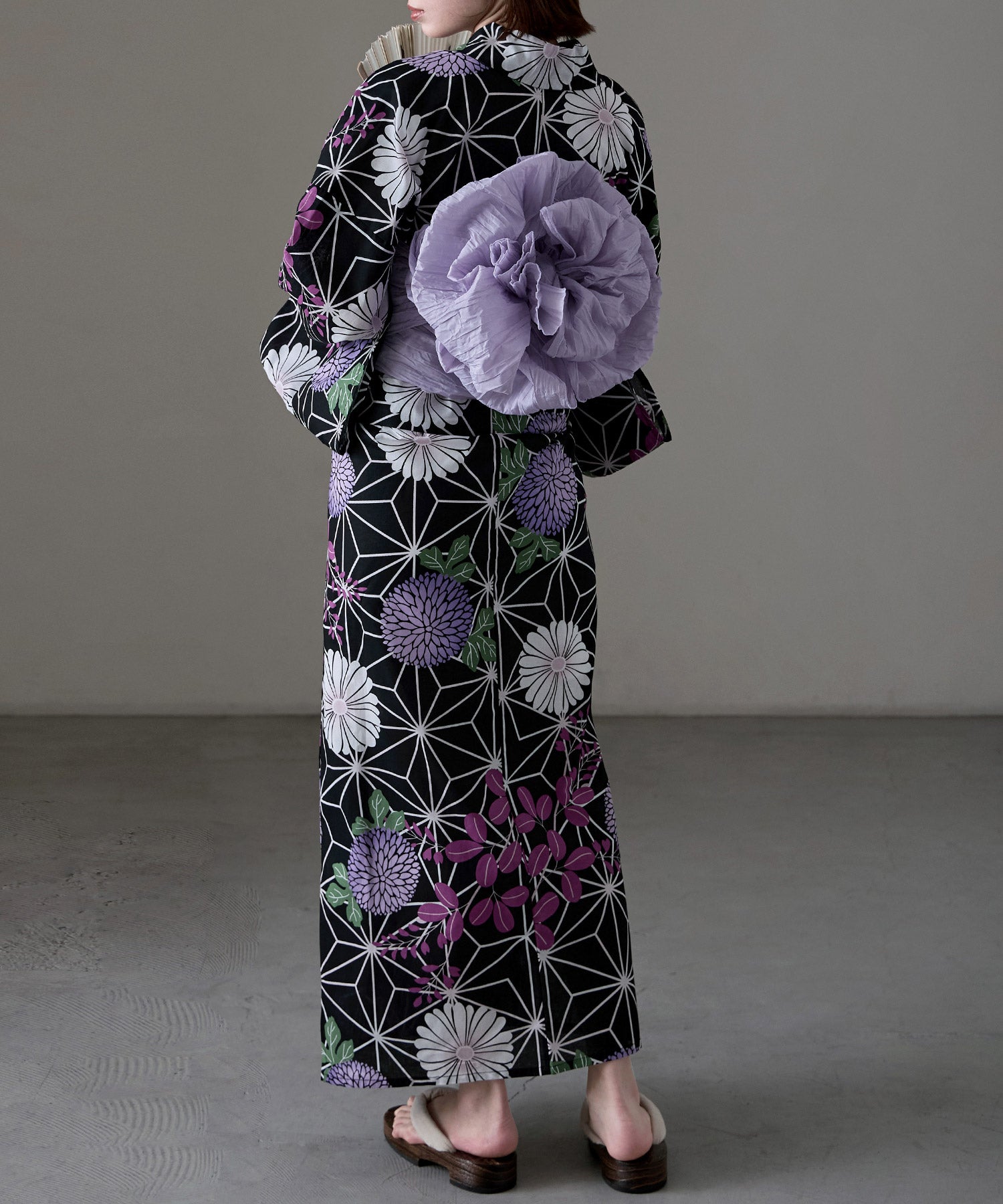 セパレート綿浴衣 2点セット｜セパレート浴衣セット - asaka