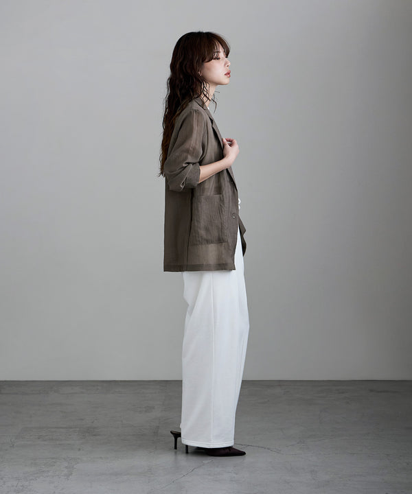 {"color":"\u30d6\u30e9\u30a6\u30f3","info":"model\uff1aH166cm size\uff1aM"}