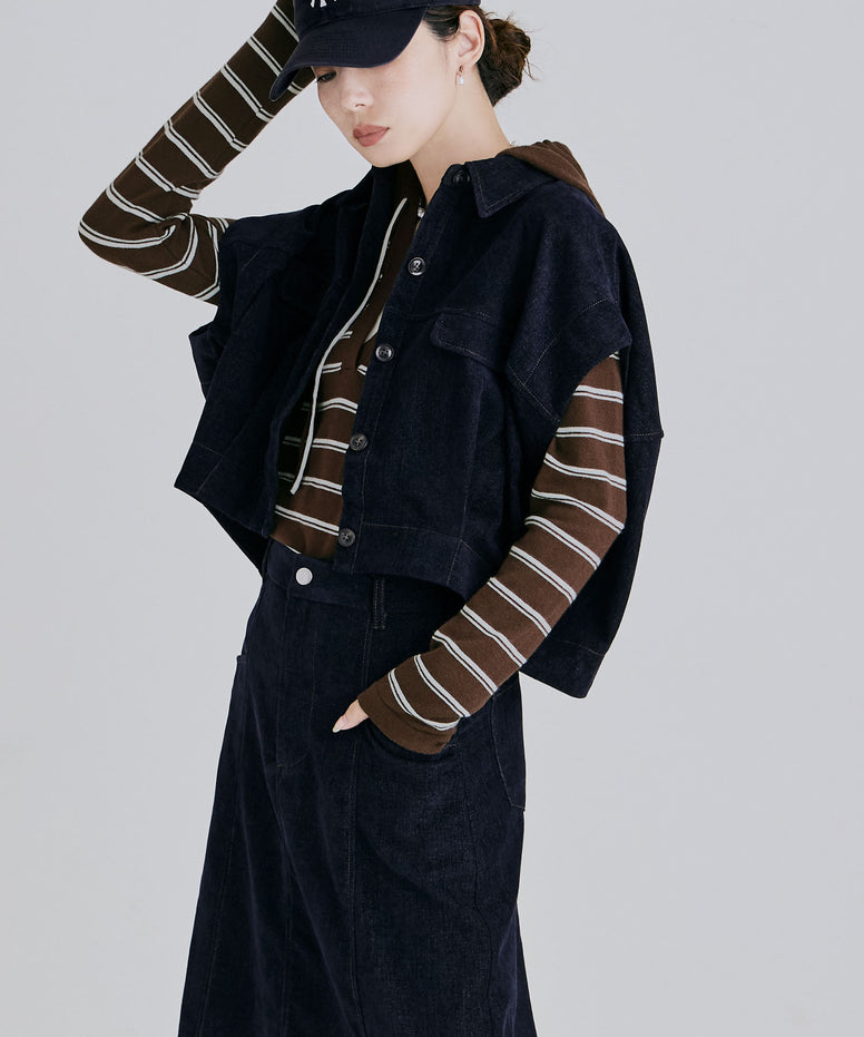 {"color":"\u30cd\u30a4\u30d3\u30fc","info":"model\uff1aH166cm size\uff1aF"}