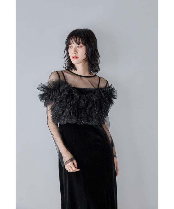 {"color":"\u30d6\u30e9\u30c3\u30af\u00d7\u30b7\u30eb\u30d0\u30fc","info":"model\uff1aH166cm size\uff1aM"}