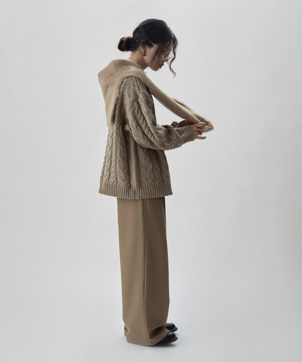 {"color":"\u30d9\u30fc\u30b8\u30e5","info":"model\uff1aH166cm size\uff1aF"}