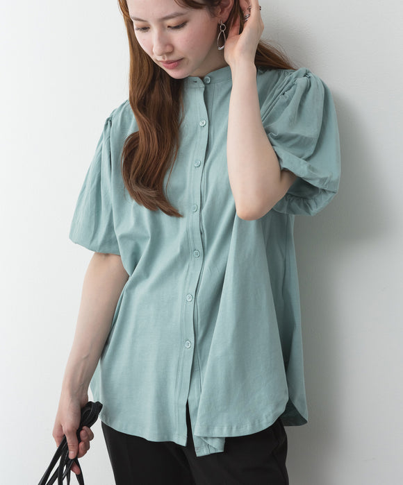 {"color":"\u30df\u30f3\u30c8","info":"model\uff1aH167cm size\uff1aM-L"}