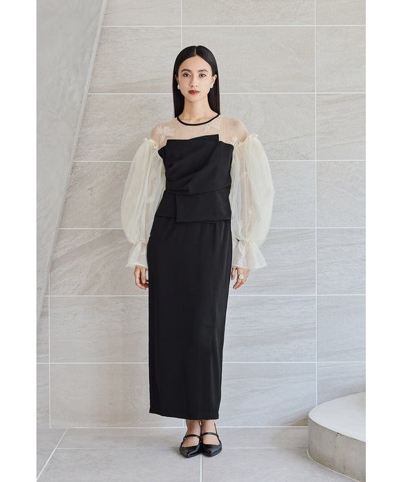 {"color":"\u30d9\u30fc\u30b8\u30e5\u00d7\u30d6\u30e9\u30c3\u30af","info":"model\uff1aH165cm size\uff1aM"}