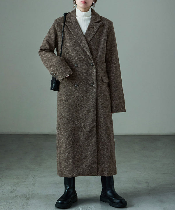 {"color":"\u30d6\u30e9\u30a6\u30f3","info":"model\uff1aH158cm size\uff1aM"}