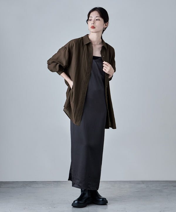 {"color":"\u30d6\u30e9\u30a6\u30f3","info":"model\uff1aH165cm size\uff1aM"}
