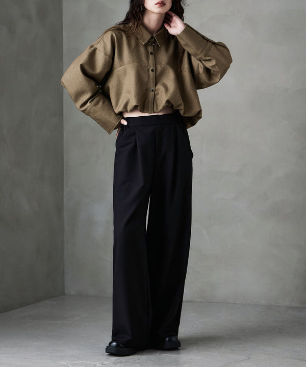 {"color":"\u30d9\u30fc\u30b8\u30e5","info":"model\uff1aH166cm size\uff1aF"}
