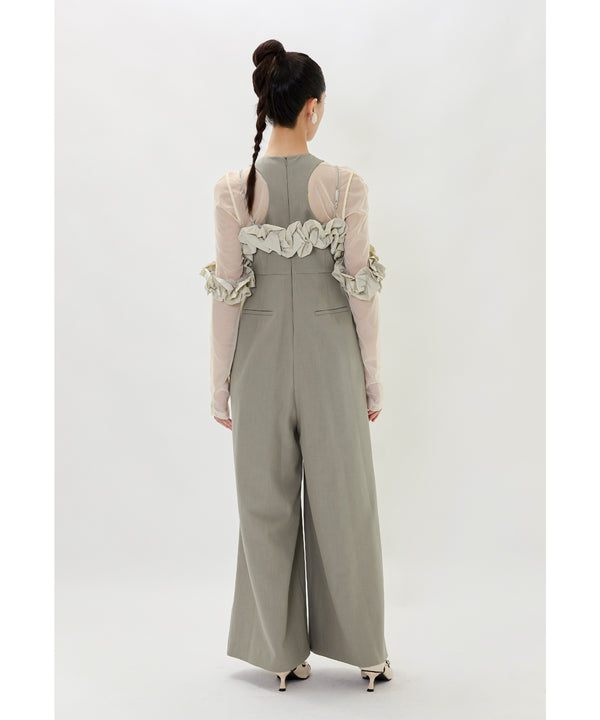 {"color":"\u30d9\u30fc\u30b8\u30e5","info":"model\uff1aH165cm size\uff1aM"}