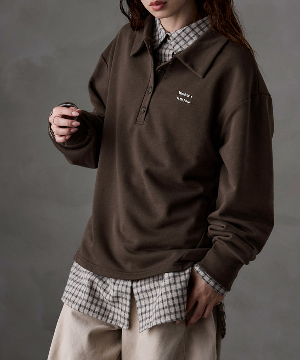 {"color":"\u30d6\u30e9\u30a6\u30f3","info":"model\uff1aH166cm size\uff1aF"}