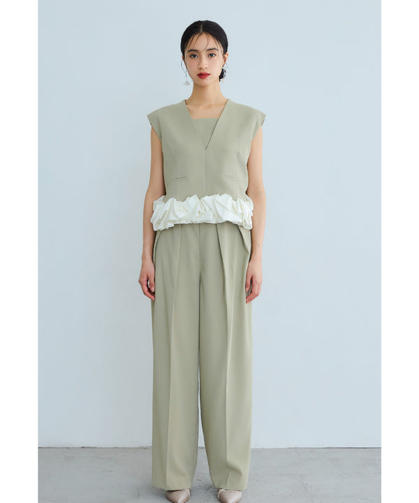{"color":"\u30df\u30f3\u30c8","info":"model\uff1aH165cm size\uff1aM"}