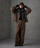 {"color":"\u30d6\u30e9\u30a6\u30f3","info":"model\uff1aH166cm size\uff1aF"}