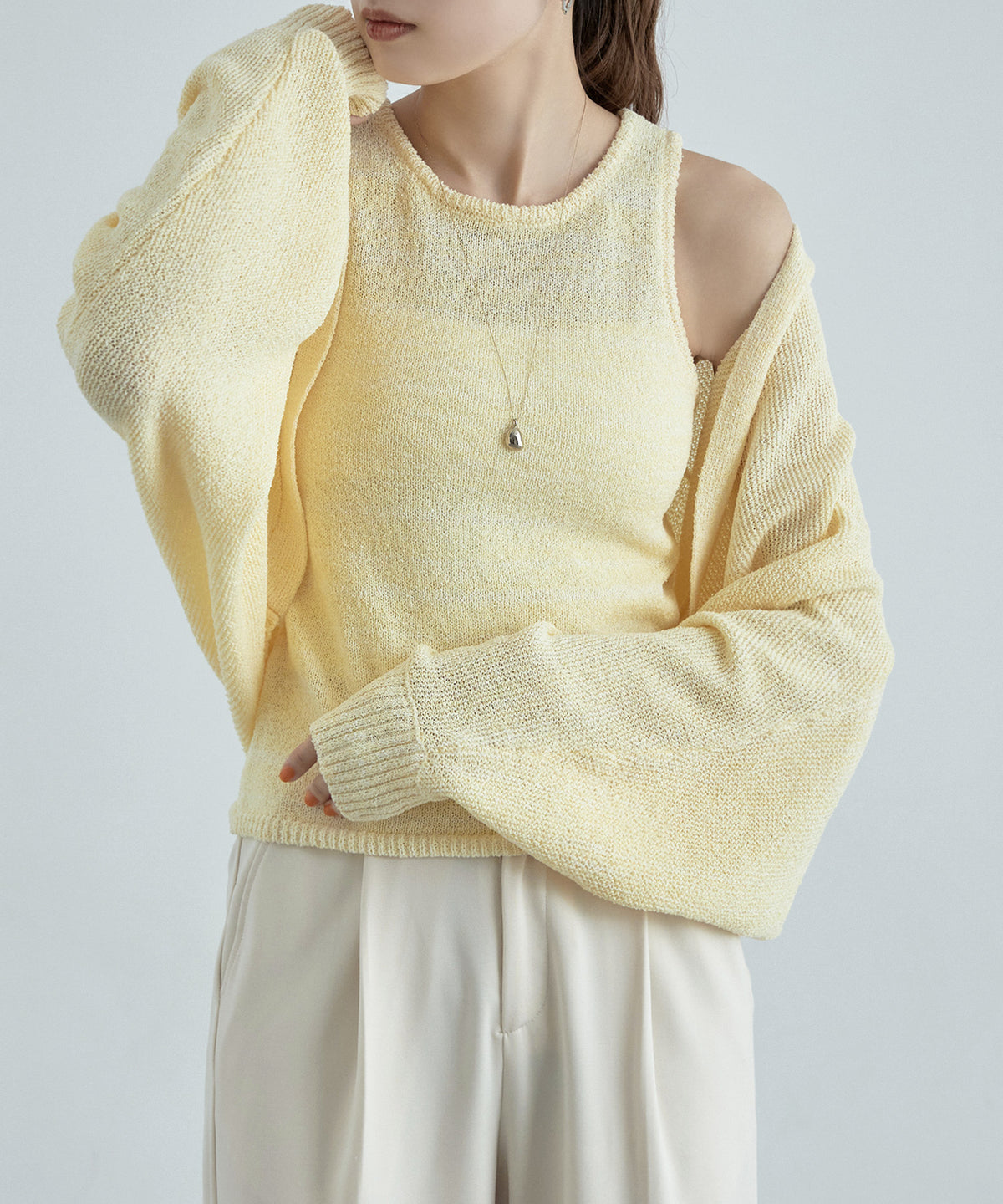 ボレロ×アメリカンスリーブタンクトップ