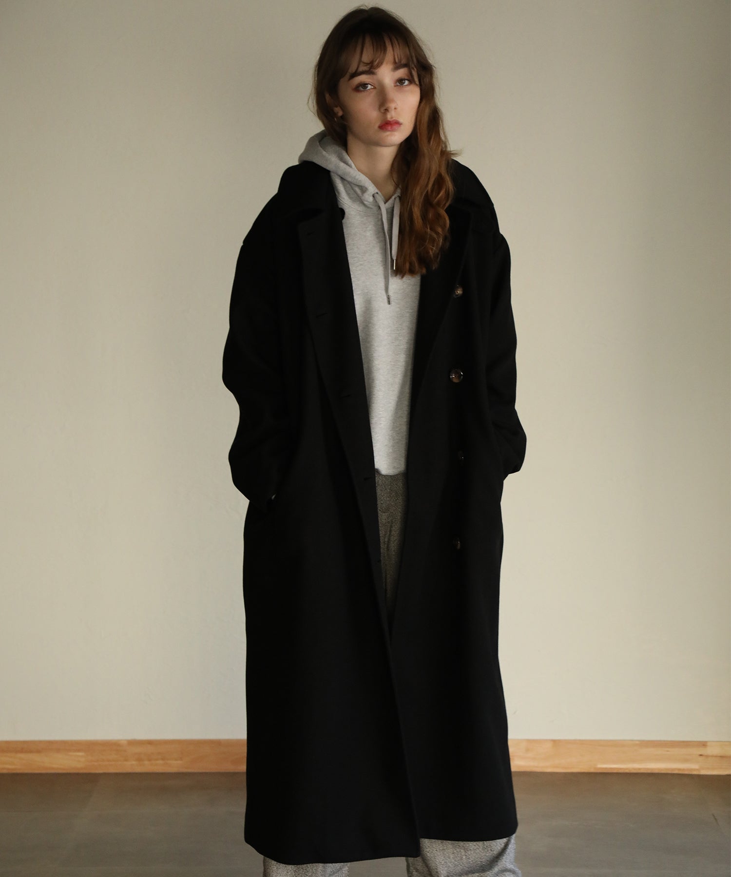 ウール調3WAYカラーロングコート｜コート・ジャケット - aity