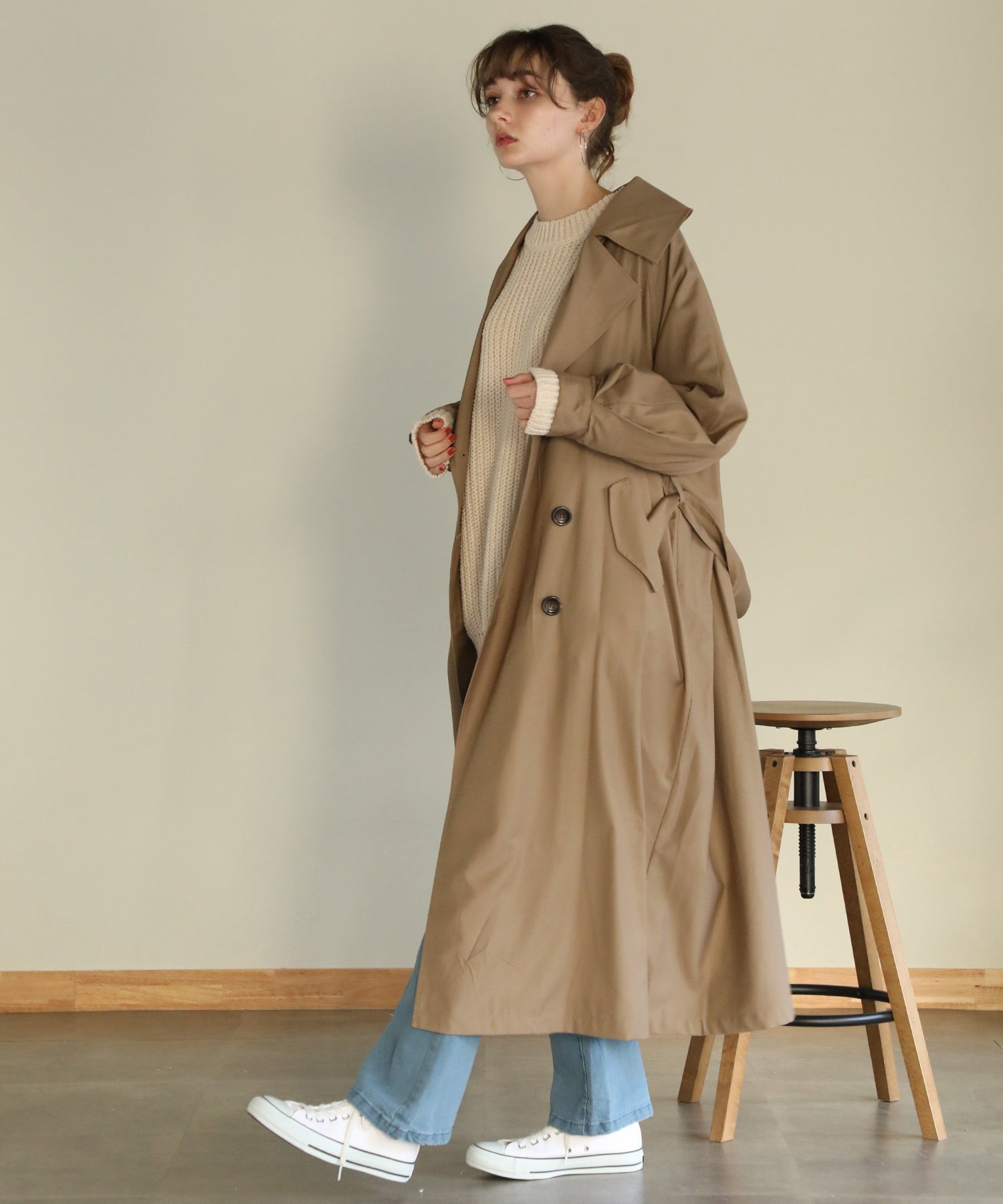 B MING by beams】 コート／beige／brown／Sサイズ www.withmandy.com