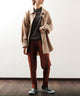 Fashion Letter CPO コーデュロイシャツジャケット ベージュ