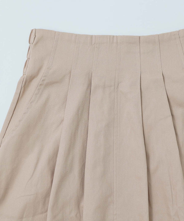 Fashion Letter バックシャーリングベルトAラインスカート