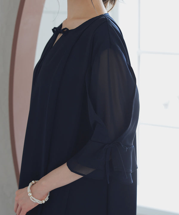 niana 授乳口付マタニティドレス