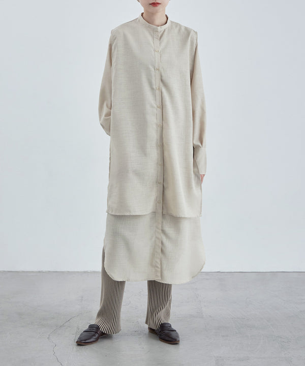 {"color":"\u30d9\u30fc\u30b8\u30e5","info":"model\uff1aH170cm size\uff1aM"}