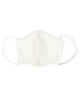 Fashion Letter シルクマスク 抗ウイルス加工Ｗガーゼ × Ｗガーゼ 5層マスク 日本製 オフホワイト