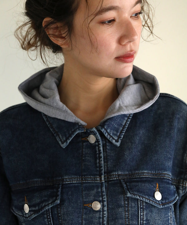 aity スウェットデニム ブルー