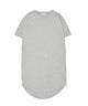 Fashion Letter 裏毛リラックスルームワンピース 杢グレー