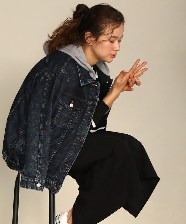 aity スウェットデニム ネイビー