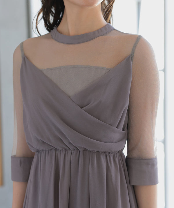 niana ラメチュール使いドレス