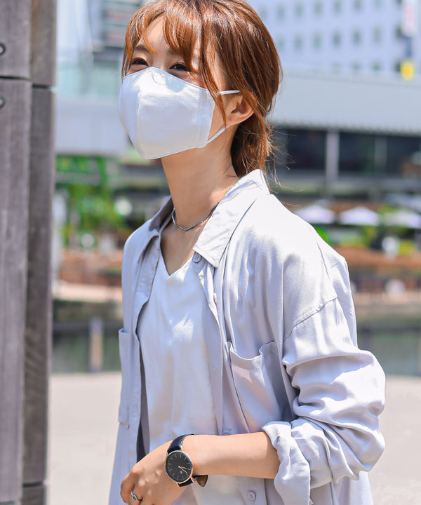 niana ヒアルロン酸 × コラーゲン 潤い美容 日本製 抗菌 マスク ホワイト