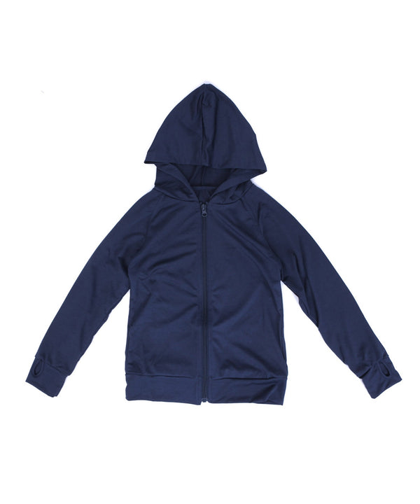 Fashion Letter キッズラッシュガード ネイビー