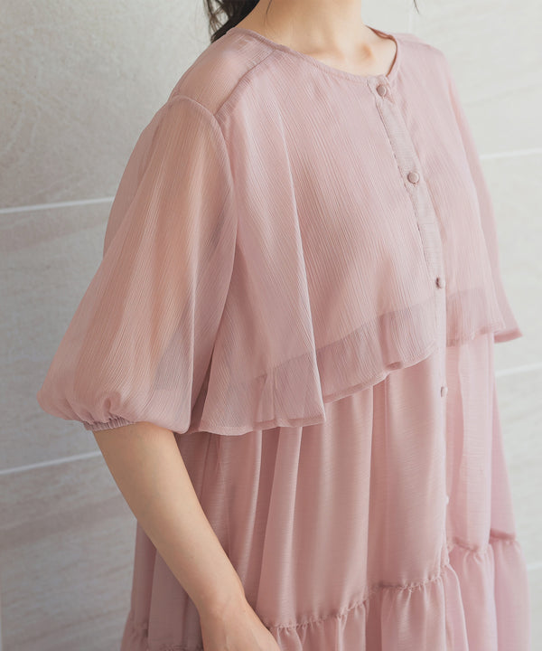 niana ティアードワンピース