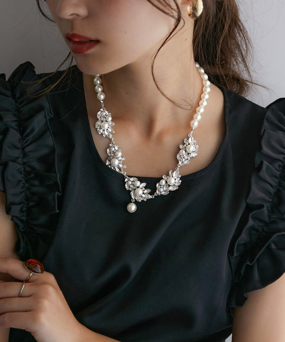 niana マニョリヤ パールネックレス シルバー